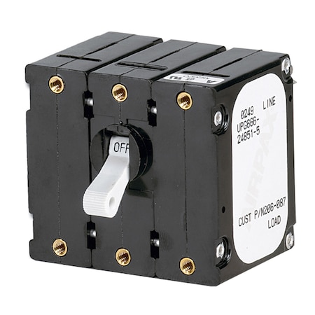 PANELTRONICS Circuit Breaker, 30A, 3 Pole 206-087